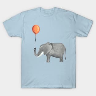 Elephant with a Balloon T-Shirt